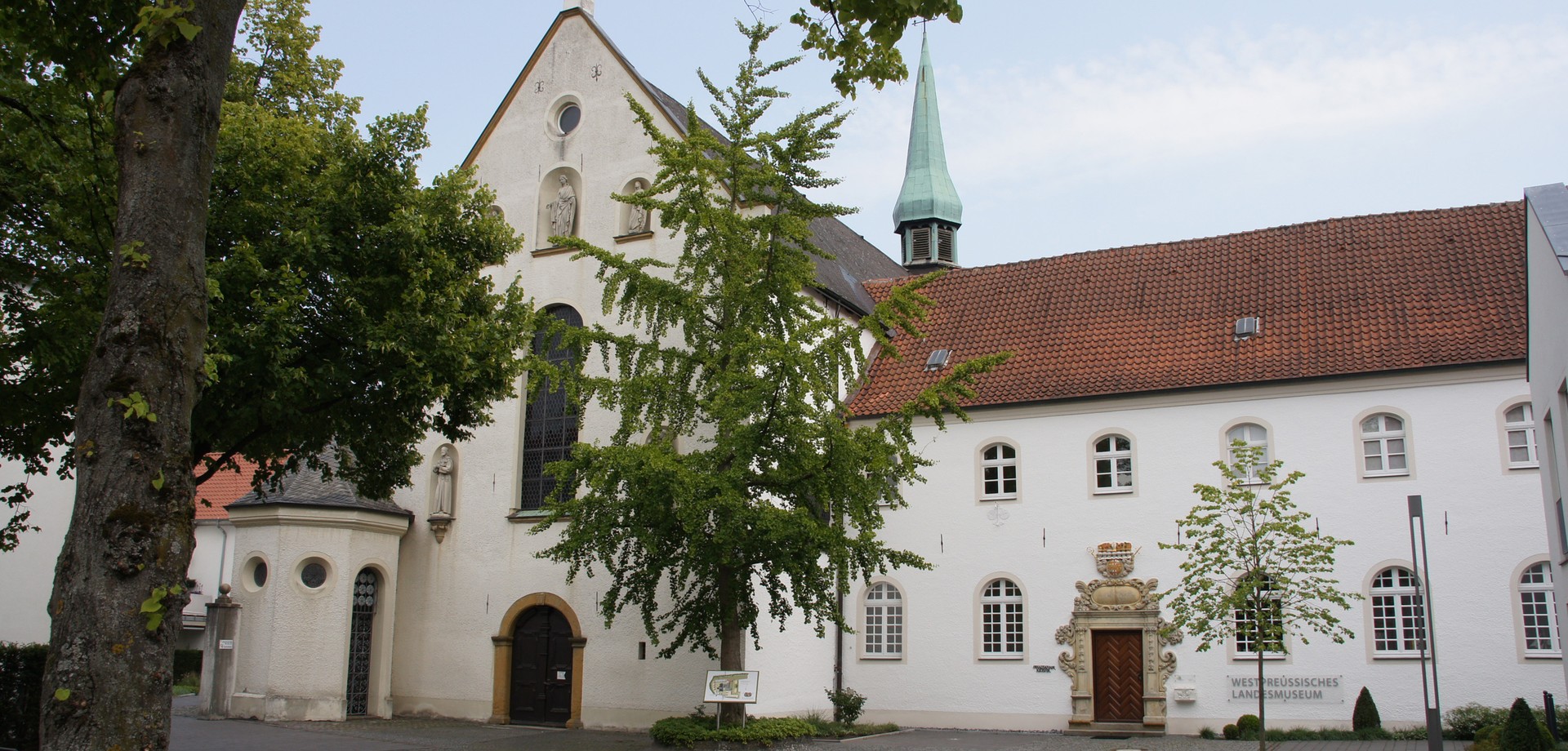 Außenansicht des Klosters. © Kloster Warendorf GmbH.