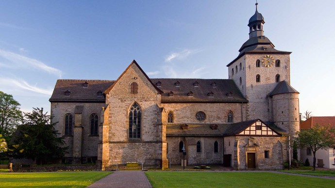 Bad Driburg: Ehemaliges Freiweltliches Stift Heerse. Foto: F. Grawe, Klosterregion Bad Driburg: Ehemaliges Freiweltliches Stift Heerse. Foto: F. Grawe, Klosterregion