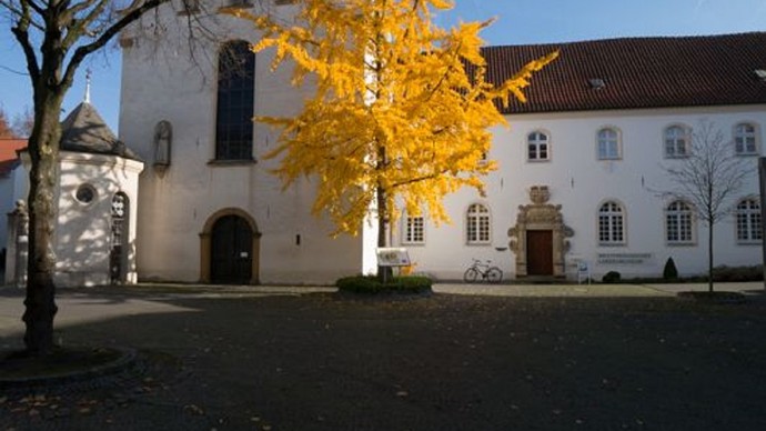 Ehemaliges Franziskanerkloster Warendorf. Foto: Kloster Warendorf GmbH. Ehemaliges Franziskanerkloster Warendorf. Foto: Kloster Warendorf GmbH.