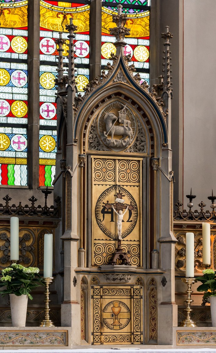 Altar St. Jakobus. Foto: Dietmar Rabich.