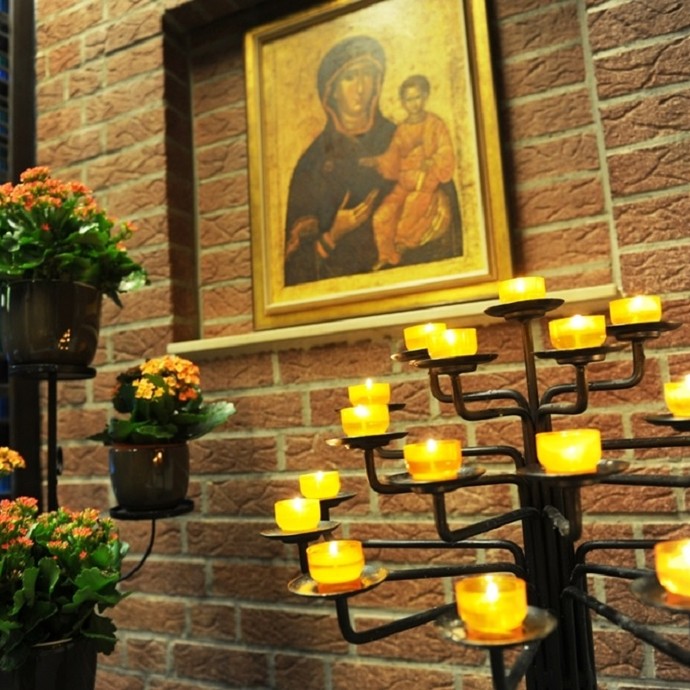 Marienbildnis mit Jesuskind. © Schwestern ULF, Coesfeld.