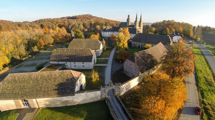 Abtei Marienmünster. Foto: Netzwerk Klosterlandschaft OWL Abtei Marienmünster. Foto: Netzwerk Klosterlandschaft OWL