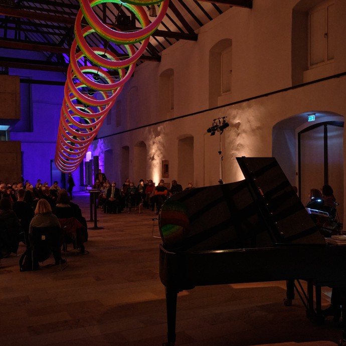Konzert im DA, Kunsthaus Kloster Gravenhorst. © Michael Jezierny.