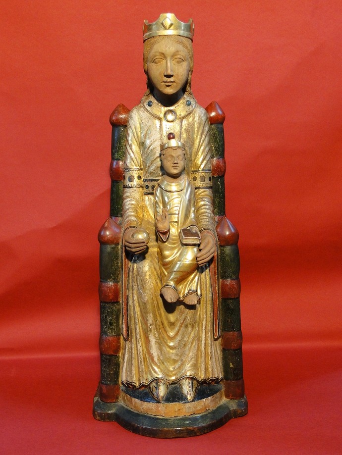 Gnadenbild Marias mit Jesuskind. © Alfred Hilbig.