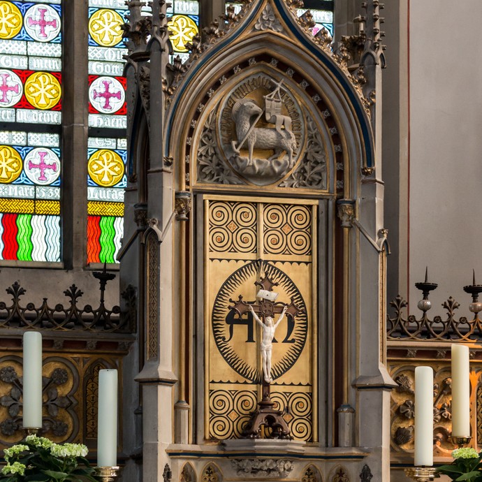 Altar von St. Jakobus. © Dietmar Rabich.