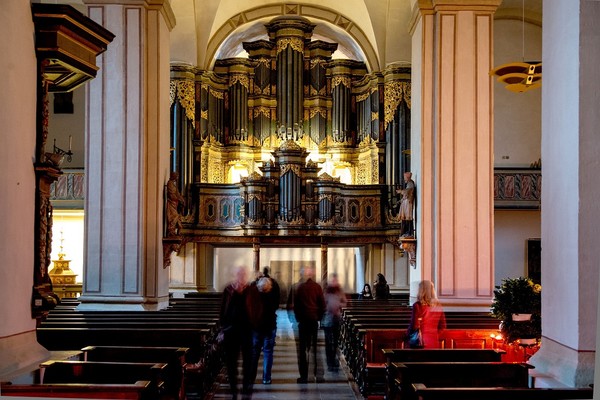 Innenansicht Klosterkirche. Foto: Netzwerk Klosterlandschaft OWL.