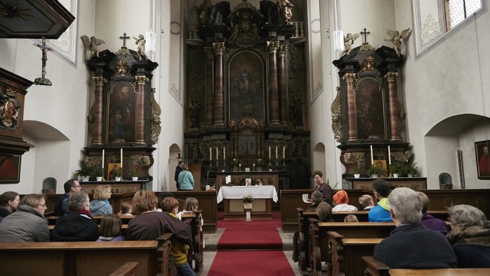 Kapuzinerkirche St. Franziskus. Foto: LWL, Sarah Bömer. Kapuzinerkirche St. Franziskus. Foto: LWL, Sarah Bömer.
