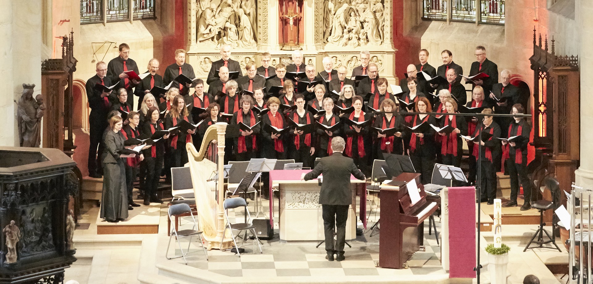 Konzert in der Kirche des ehemaligen Stifts Nottuln. © LWL Fotografie Sarah Bömer.