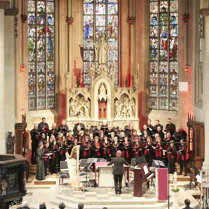 Konzert in der Kirche des ehemaligen Stifts Nottuln. © LWL Fotografie Sarah Bömer.