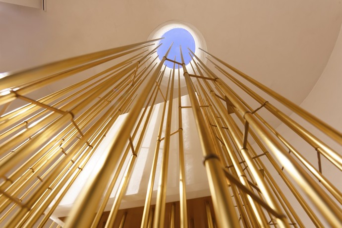 Kunstwerk im ehemaligen Kloster Hardehausen. © www.braun-media.de.