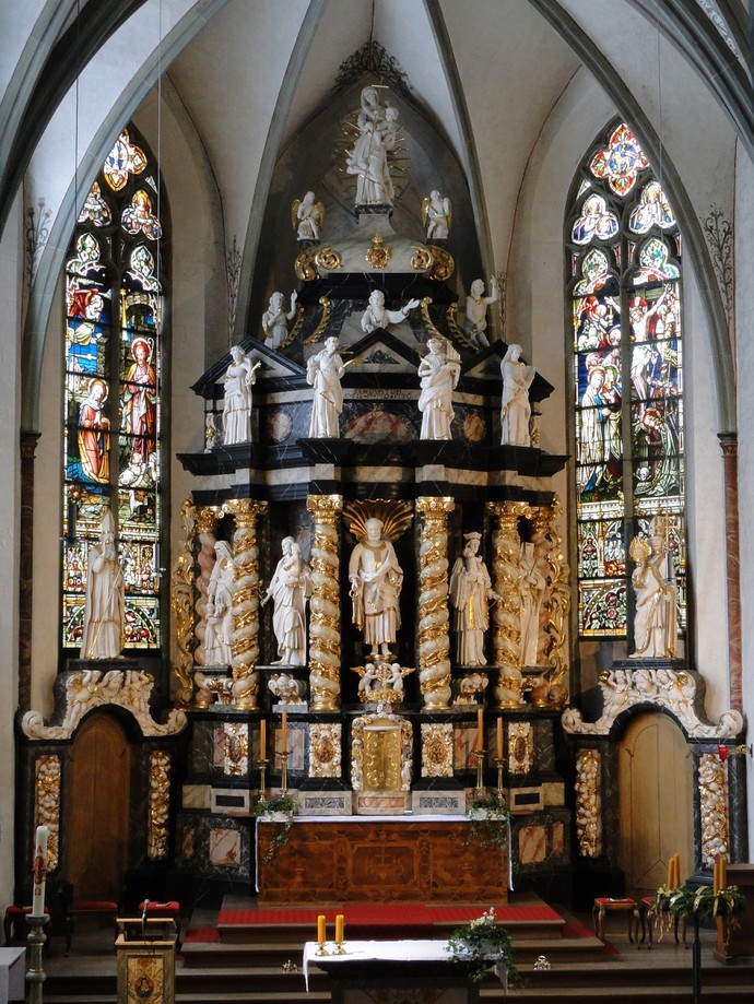 Hochaltar der Klosterkirche. © Alfred Hilbig.