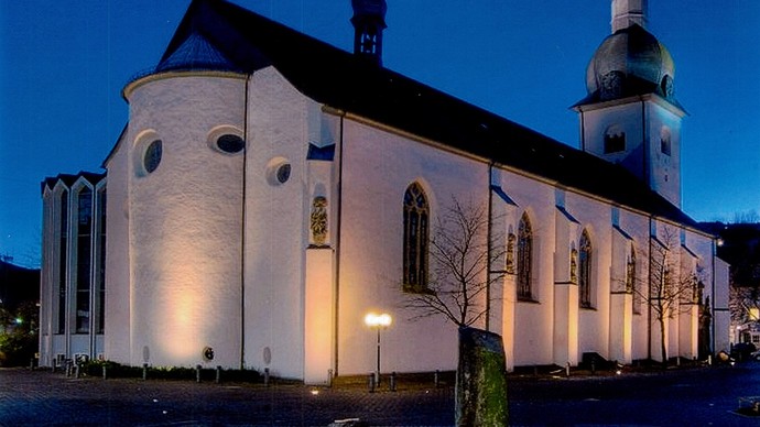Ehemaliges Stift St. Walburga. Foto: Katholische Kirchengemeinde Meschede-Bestwig. Ehemaliges Stift St. Walburga. Foto: Katholische Kirchengemeinde Meschede-Bestwig.