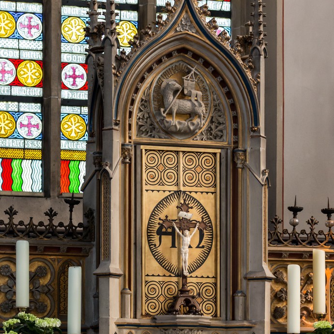 Altar von St. Jakobus. © Dietmar Rabich.