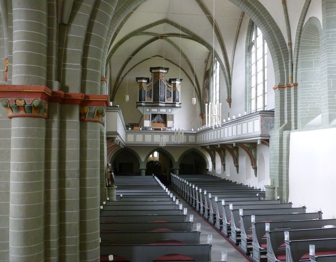 Innenansicht Stiftskirche. Foto: Jochen von Nathusius.