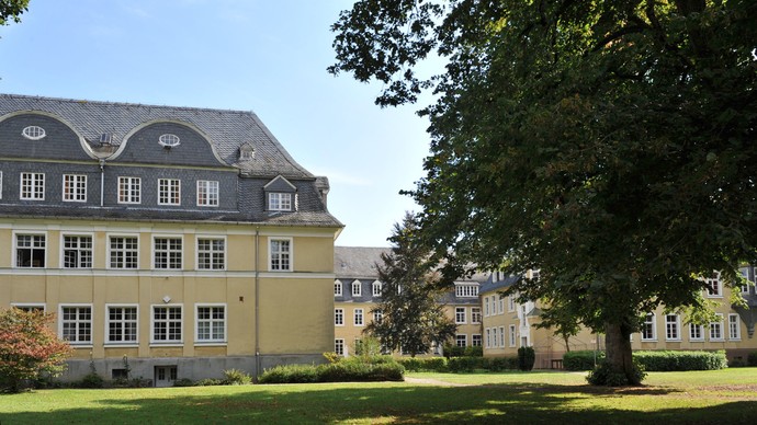 Stift Keppel in Hilchenbach. Foto: Peter Eisenburger. Stift Keppel in Hilchenbach. Foto: Peter Eisenburger.